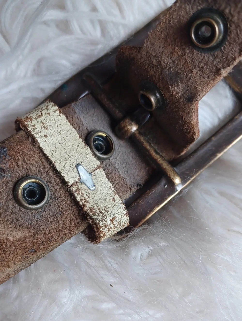 Vintage Leather Island Designed By Bill Lavin Belt